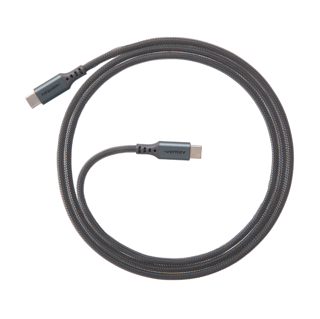 Alloy USB C to USB C High Speed Ultradurable 4 Foot Cable Alloy USB C to USB C High Speed Ultradurable 4 Foot Cable
