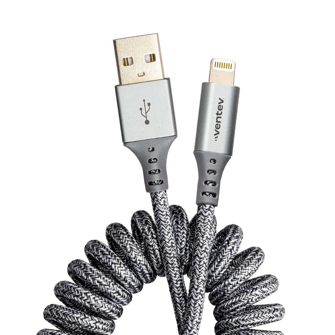 Helix USB-A to Apple Lightning High Speed Travel Foot Cable