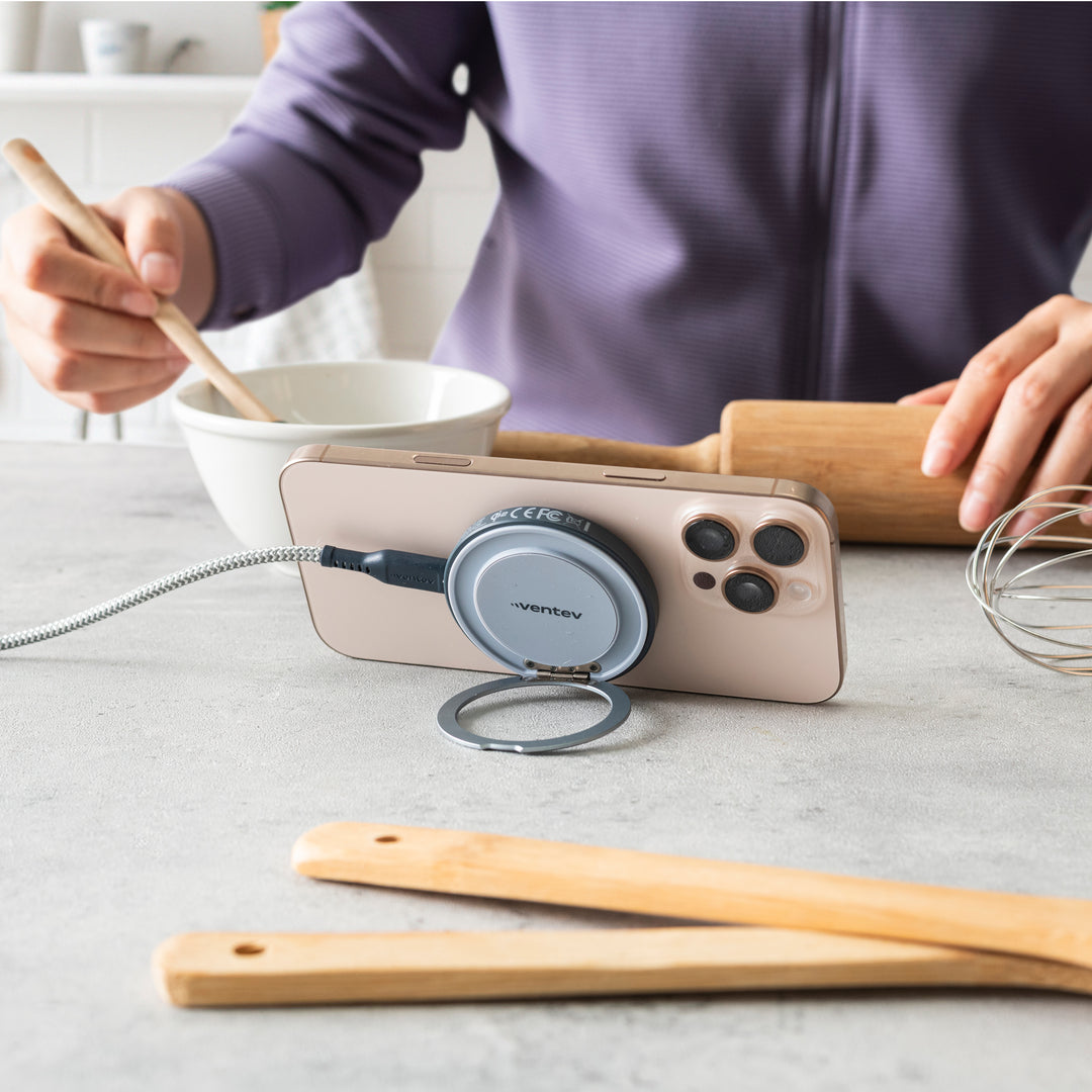 15W Qi2 Magnetic Wireless ULTRAFAST 360 Rotating Charging Stand