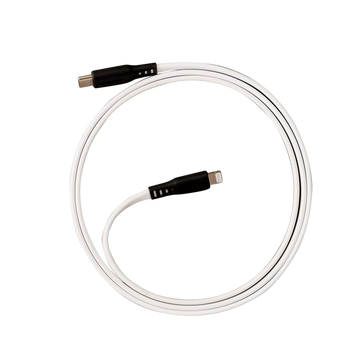 Flat USB-C to Apple Lightning High Speed Tangle-Free 6 Foot