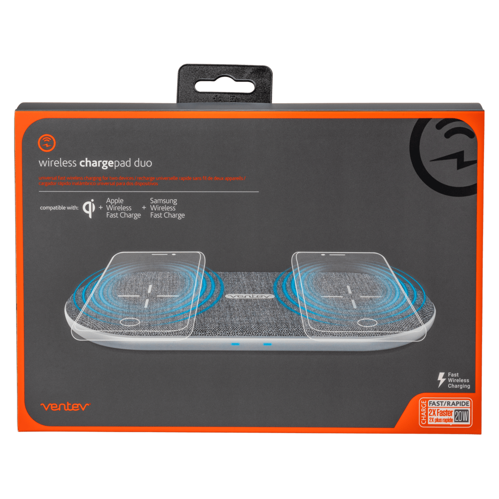 wireless chargepad duo 20W – Ventev Mobility