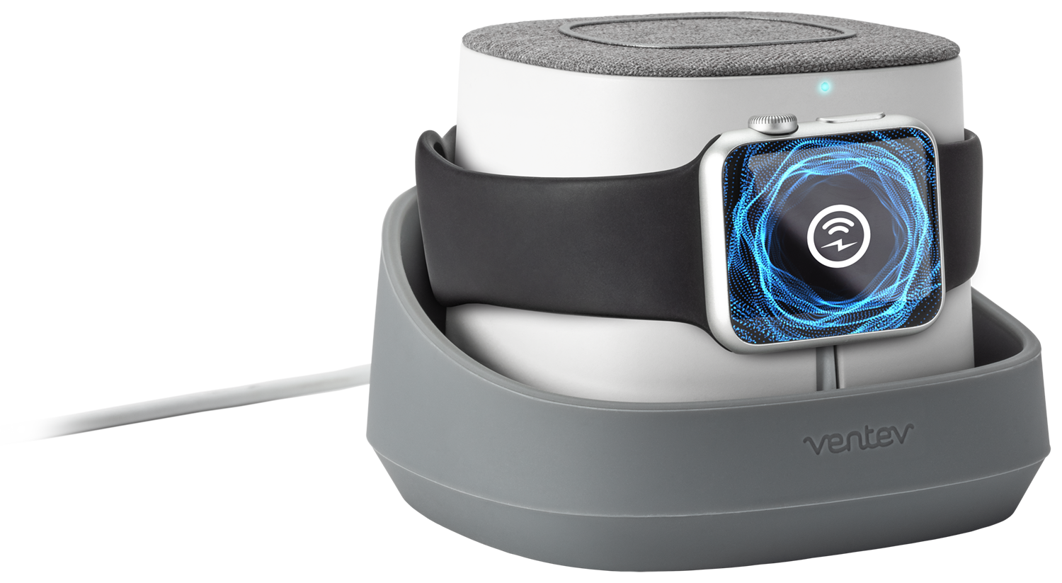 10W Wireless Watchdock Duo Charging Pad and Apple Watch Charger